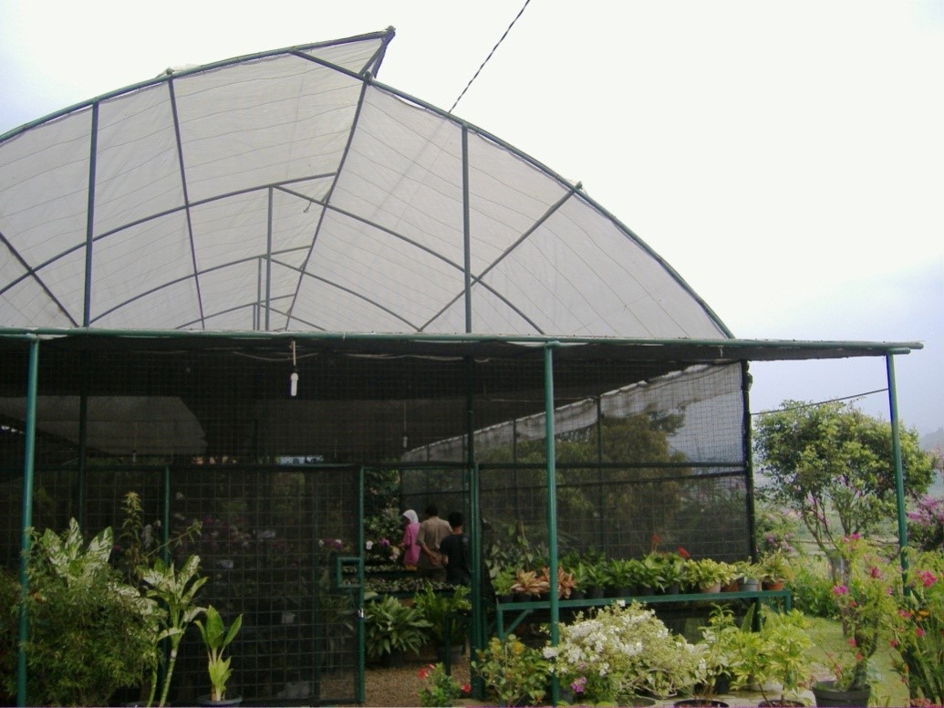Green House tanaman hias anggrek — Pabrik NetPertanian